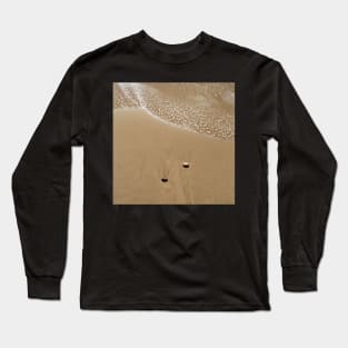 My pebble and I at the beach Long Sleeve T-Shirt